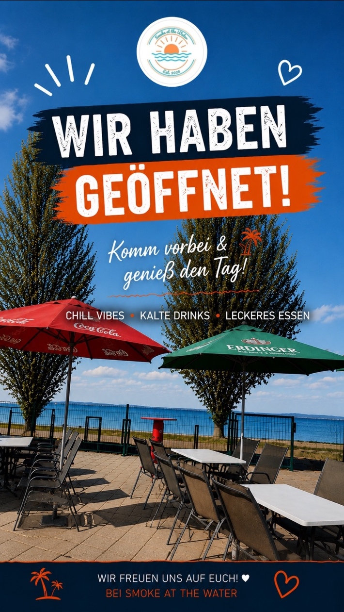 Vollständige Originalgestaltung: Öffnung für Smoke at the Water